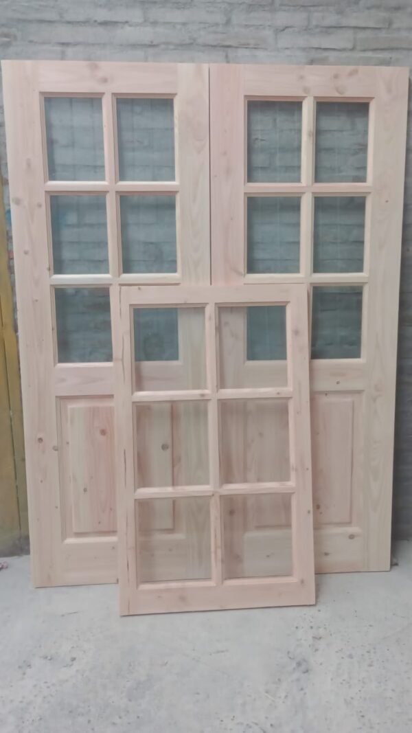 Puerta Panel de 2, 4,6 y 8 Vidrios - Imagen 6