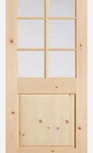 Puerta Panel de 2, 4,6 y 8 Vidrios