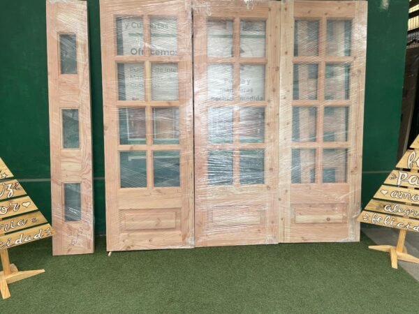 Puerta Panel de 2, 4,6 y 8 Vidrios - Imagen 3