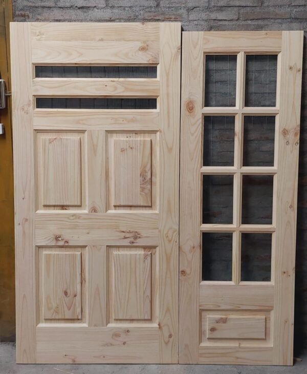 Puerta Panel de 2, 4,6 y 8 Vidrios - Imagen 2
